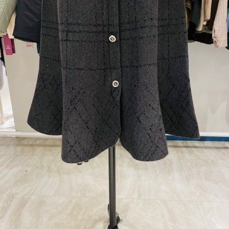 밑단 플레어 캔스커트