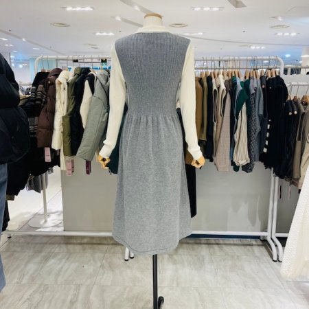 셋트 카라 원피스