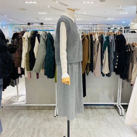 셋트 카라 원피스