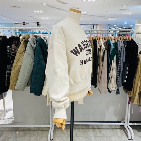 내셔널 기모 맨투맨