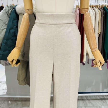 올밴딩 기모 헤링본 팬츠