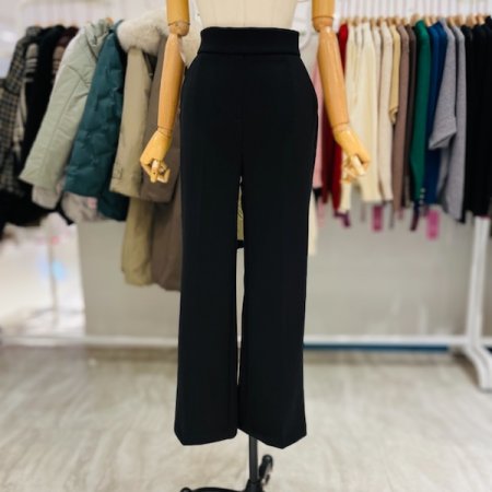 올밴딩 기모 헤링본 팬츠