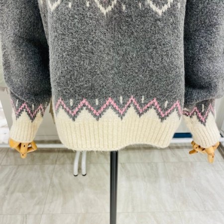 하트 노르딕 니트