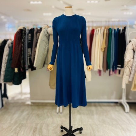 다이아 앙상블 반폴라 조끼 원피스