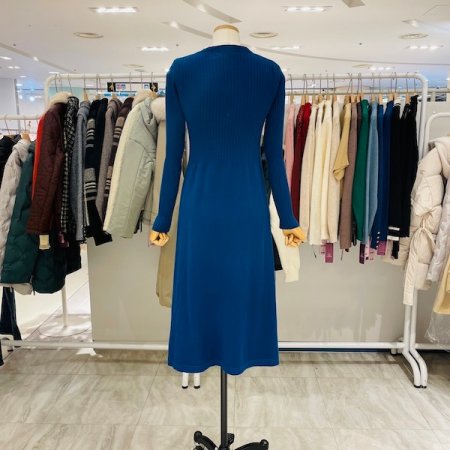 다이아 앙상블 반폴라 조끼 원피스