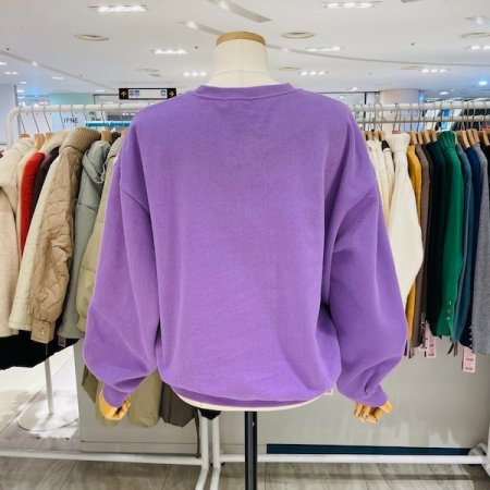 비베리 기모 맨투맨