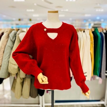 골드 펄사 트임 니트