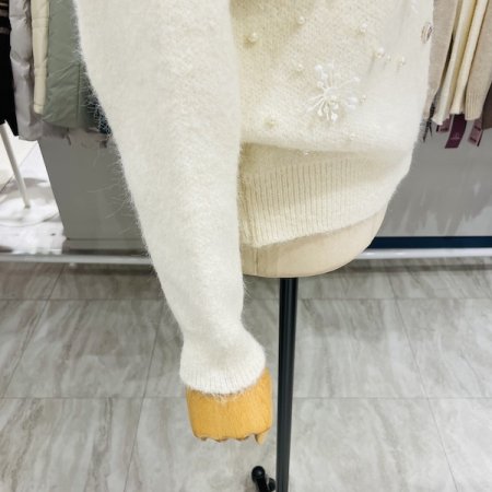 눈꽃 진주 가디건