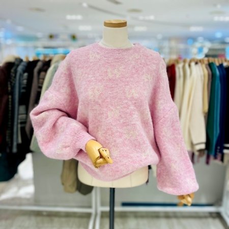 소매 볼륨 W니트