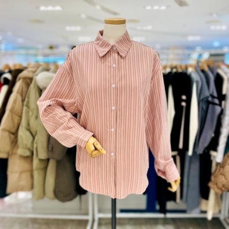 스트라이프 남방 조끼 세트