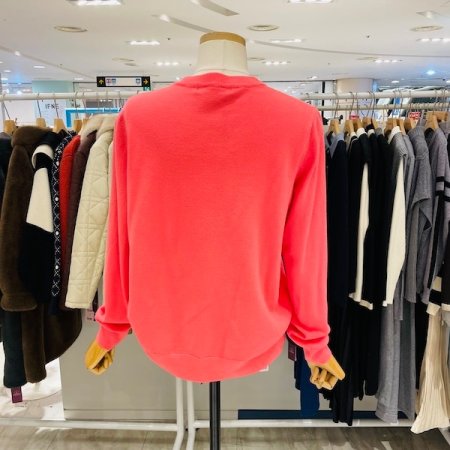 포켓 단추 가디건