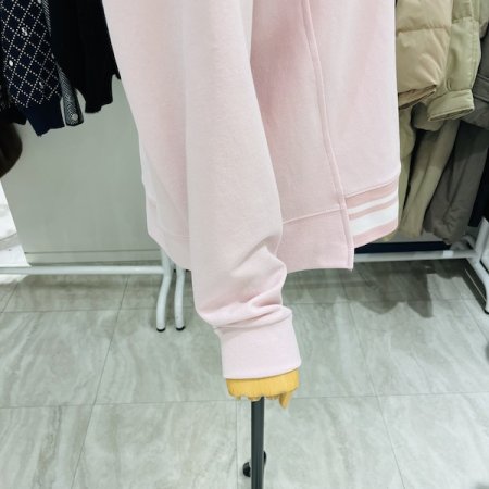 밑단 배색 밴드 맨투맨