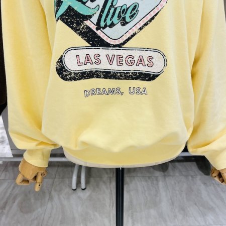 럭키 긴팔 맨투맨