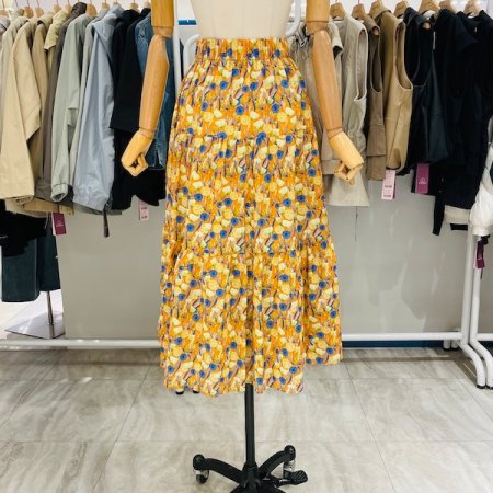 나무 밴딩 스커트