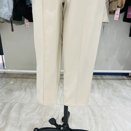 올밴딩 끈 절개 배기팬츠