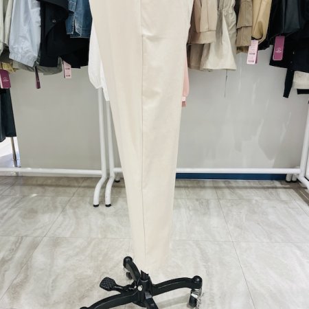 올밴딩 끈 절개 배기팬츠