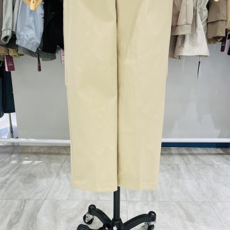 밴 밴딩 면 배기 팬츠