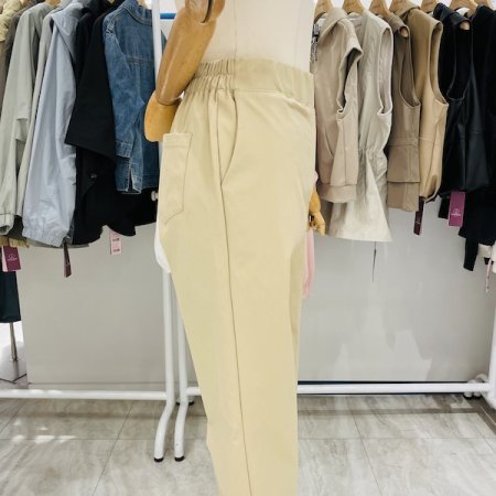 밴 밴딩 면 배기 팬츠