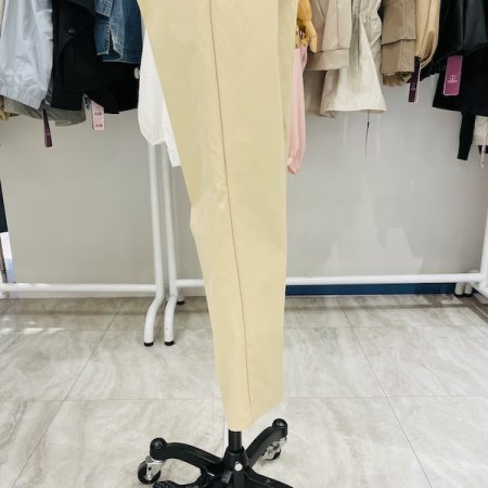 밴 밴딩 면 배기 팬츠