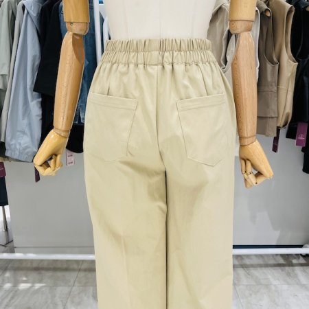 밴 밴딩 면 배기 팬츠