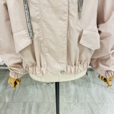 후드 단추 포인트 점퍼