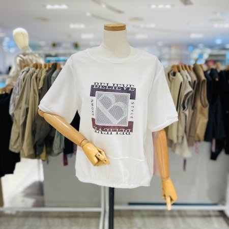 빌리브 라운드 티셔츠