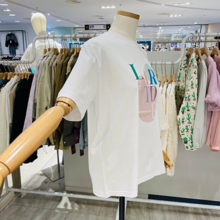 라라 나염 티셔츠