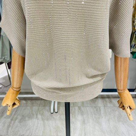 보트넥 핫픽스 니트