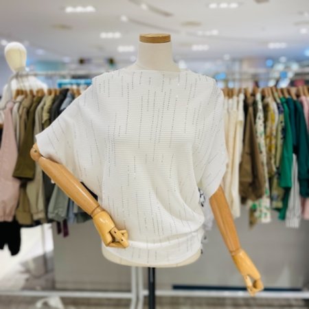 보트넥 핫픽스 니트