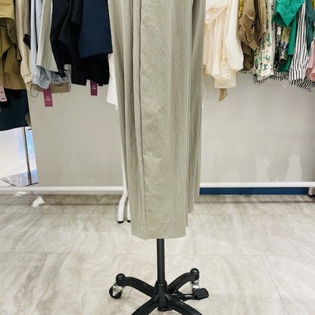 올 밴딩 통 7부 팬츠