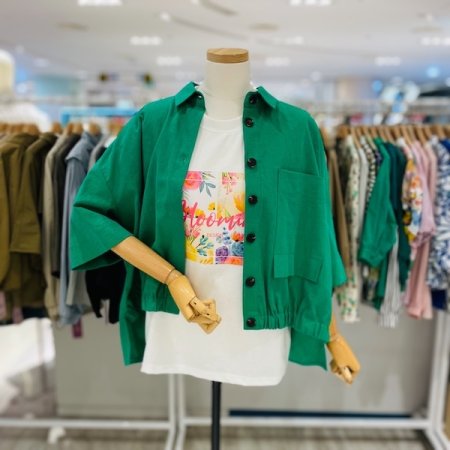 린넨 밴드 자켓