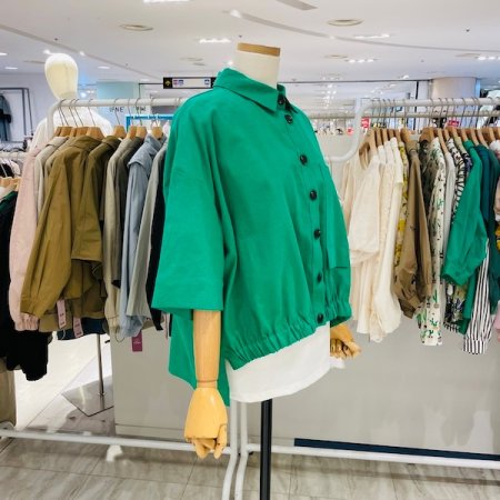 린넨 밴드 자켓