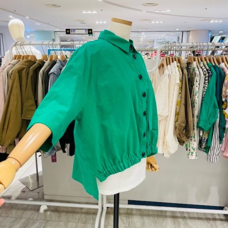 린넨 밴드 자켓