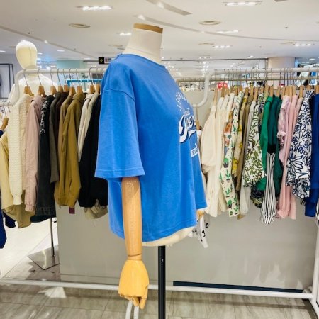 레이서 빈티지 크롭 티셔츠