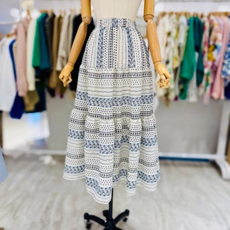 라비드 밴딩 스커트