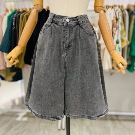 데님 버뮤다 팬츠