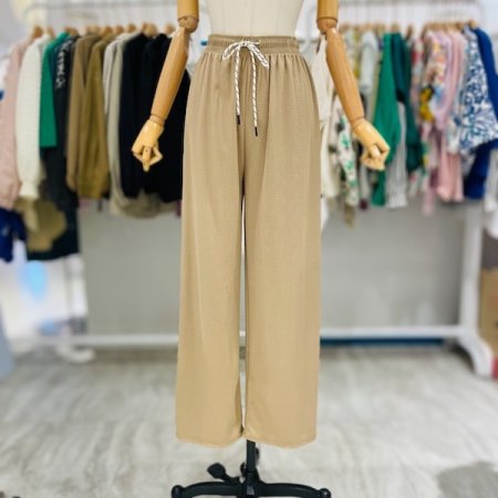 와플 밴딩 팬츠