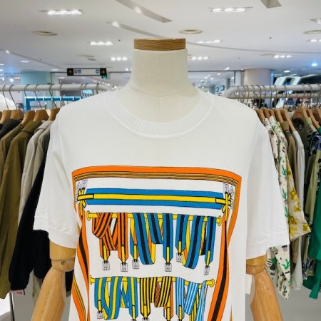 메탈 라운드 니트