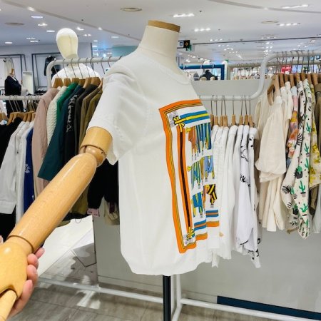 메탈 라운드 니트