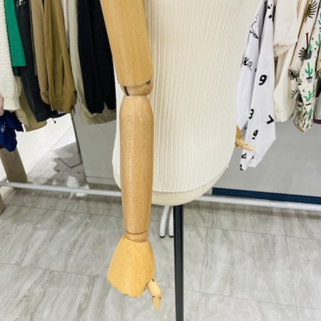 시스루 반넥 민소매 니트