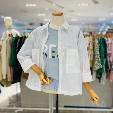 레터링 밴드 자켓