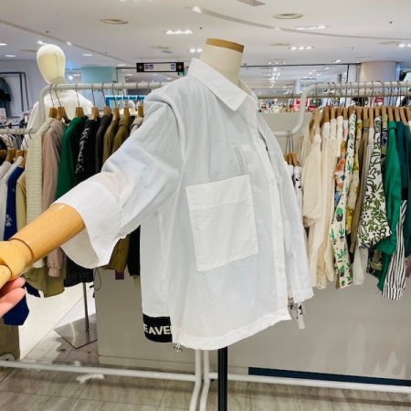 레터링 밴드 자켓