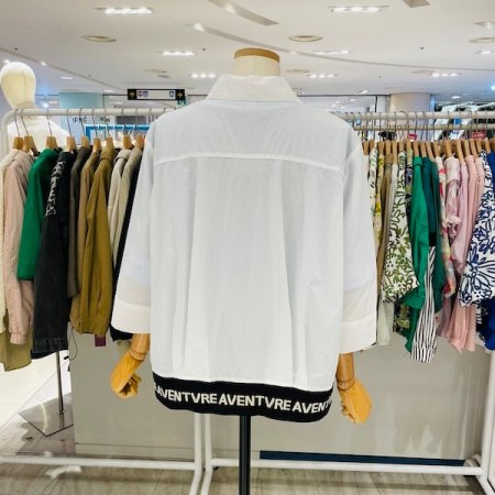 레터링 밴드 자켓