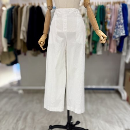 반밴딩 포켓 10부 팬츠