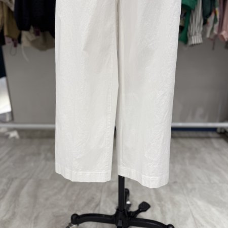 반밴딩 포켓 10부 팬츠