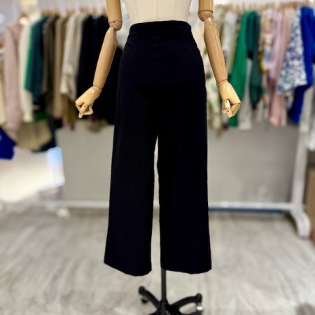 반밴딩 포켓 10부 팬츠