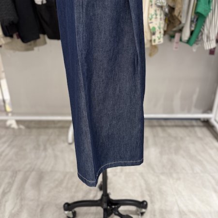 원턱 8부 큐롯 팬츠