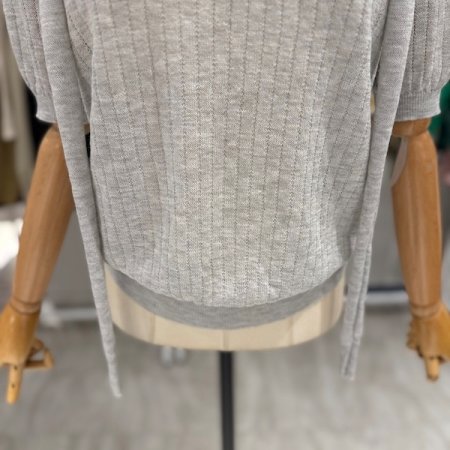 자수 케이프 니트