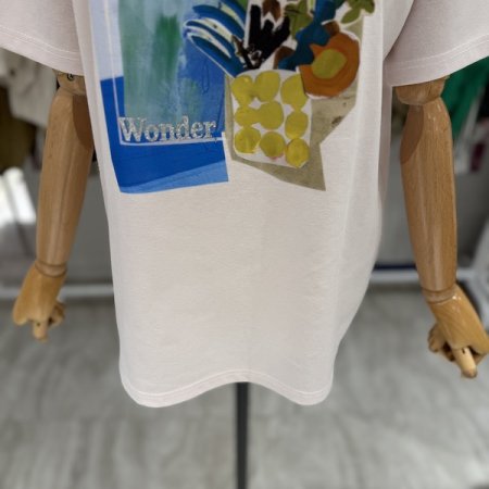 라이프 플라워 티셔츠