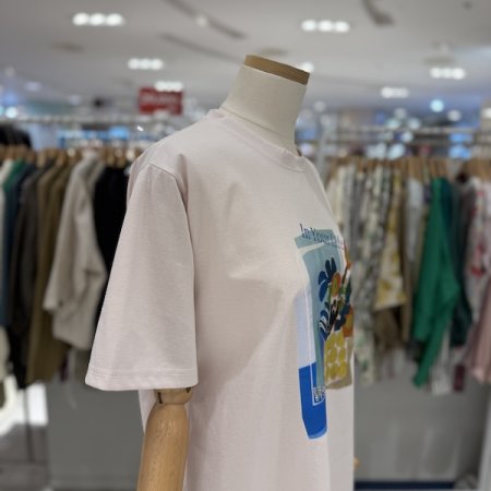 라이프 플라워 티셔츠